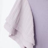 【natural couture】フレアプリーツ袖ニット | RMAF NICE CLAUP / OLIVE des OLIVE | 詳細画像10