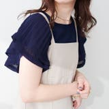 【natural couture】フレアプリーツ袖ニット | RMAF NICE CLAUP / OLIVE des OLIVE | 詳細画像17