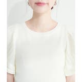 【natural couture】フレアプリーツ袖ニット | RMAF NICE CLAUP / OLIVE des OLIVE | 詳細画像23