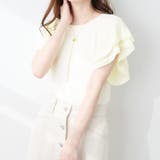 オフ | 【natural couture】フレアプリーツ袖ニット | RMAF NICE CLAUP / OLIVE des OLIVE