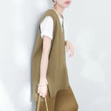 【natural couture】Vネックベスト | RMAF NICE CLAUP / OLIVE des OLIVE | 詳細画像17