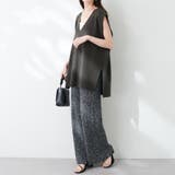 【natural couture】Vネックベスト | RMAF NICE CLAUP / OLIVE des OLIVE | 詳細画像5