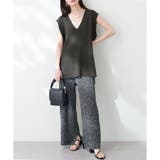 【natural couture】Vネックベスト | RMAF NICE CLAUP / OLIVE des OLIVE | 詳細画像6