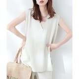 オフ | 【natural couture】Vネックベスト | RMAF NICE CLAUP / OLIVE des OLIVE