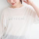 【natural couture】シアープリントゆるニットプルオーバー | RMAF　NICE CLAUP / OLIVE des OLIVE | 詳細画像7 