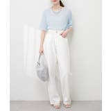 【natural couture】パワーメッシュ半袖プルオーバー | NICE CLAUP / OLIVE des OLIVE OUTLET | 詳細画像2