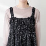 【natural couture】肩ひもギャザーキャミワンピース | OLIVE des OLIVE OUTLET | 詳細画像23 