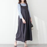 【natural couture】肩ひもギャザーキャミワンピース | OLIVE des OLIVE OUTLET | 詳細画像7 