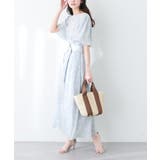 【natural couture】フレア袖太ベルトワンピース | NICE CLAUP / OLIVE des OLIVE OUTLET | 詳細画像3