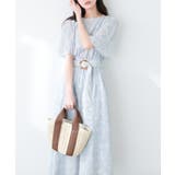 【natural couture】フレア袖太ベルトワンピース | NICE CLAUP / OLIVE des OLIVE OUTLET | 詳細画像4