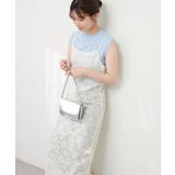 【natural couture】メッシュレースキャミワンピース | NICE CLAUP / OLIVE des OLIVE　OUTLET | 詳細画像1 