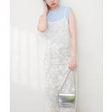 【natural couture】メッシュレースキャミワンピース | NICE CLAUP / OLIVE des OLIVE　OUTLET | 詳細画像5 