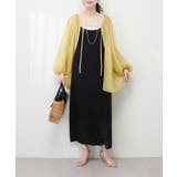 【natural couture】メッシュレースキャミワンピース | NICE CLAUP / OLIVE des OLIVE　OUTLET | 詳細画像9 