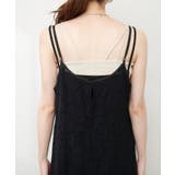 【natural couture】メッシュレースキャミワンピース | NICE CLAUP / OLIVE des OLIVE　OUTLET | 詳細画像16 