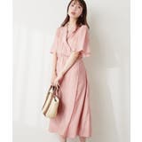 【natural couture】＜mamamo＞衿付きWZIPカシュクールワン… | NICE CLAUP / OLIVE des OLIVE　OUTLET | 詳細画像2 