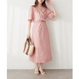 【natural couture】＜mamamo＞衿付きWZIPカシュクールワン… | NICE CLAUP / OLIVE des OLIVE　OUTLET | 詳細画像3 