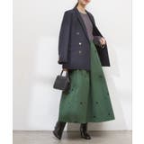 【natural couture】リボン刺繍タックフレアスカート | NICE CLAUP / OLIVE des OLIVE OUTLET | 詳細画像21