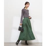 【natural couture】リボン刺繍タックフレアスカート | NICE CLAUP / OLIVE des OLIVE OUTLET | 詳細画像22