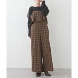柄1 | 【natural couture】フレアビスチェ風サロペット | NICE CLAUP / OLIVE des OLIVE　OUTLET