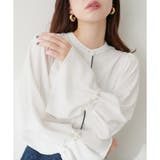 オフ | 袖口パールキャンディースリーブブラウス | NICE CLAUP / OLIVE des OLIVE　OUTLET