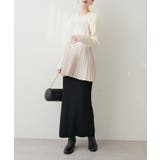 【natural couture】細プリーツキャミブラウス | NICE CLAUP / OLIVE des OLIVE　OUTLET | 詳細画像17 