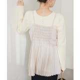 【natural couture】細プリーツキャミブラウス | NICE CLAUP / OLIVE des OLIVE　OUTLET | 詳細画像19 