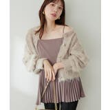 【natural couture】細プリーツキャミブラウス | NICE CLAUP / OLIVE des OLIVE　OUTLET | 詳細画像27 