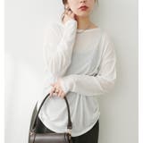 オフ | 【natural couture】ざらざらシアー天竺ゆるトップス | NICE CLAUP / OLIVE des OLIVE　OUTLET