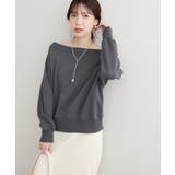 【natural couture】オフショルにもなる2way裏毛プルオーバー | NICE CLAUP / OLIVE des OLIVE OUTLET | 詳細画像4