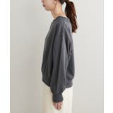 【natural couture】オフショルにもなる2way裏毛プルオーバー | NICE CLAUP / OLIVE des OLIVE OUTLET | 詳細画像7