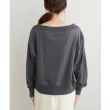 【natural couture】オフショルにもなる2way裏毛プルオーバー | NICE CLAUP / OLIVE des OLIVE OUTLET | 詳細画像8