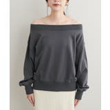 【natural couture】オフショルにもなる2way裏毛プルオーバー | NICE CLAUP / OLIVE des OLIVE OUTLET | 詳細画像12