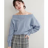 【natural couture】オフショルにもなる2way裏毛プルオーバー | NICE CLAUP / OLIVE des OLIVE OUTLET | 詳細画像16