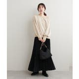【natural couture】オフショルにもなる2way裏毛プルオーバー | NICE CLAUP / OLIVE des OLIVE OUTLET | 詳細画像18