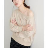 【natural couture】オフショルにもなる2way裏毛プルオーバー | NICE CLAUP / OLIVE des OLIVE OUTLET | 詳細画像20
