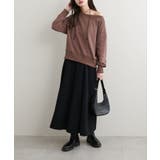 【natural couture】オフショルにもなる2way裏毛プルオーバー | NICE CLAUP / OLIVE des OLIVE OUTLET | 詳細画像22