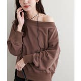 【natural couture】オフショルにもなる2way裏毛プルオーバー | NICE CLAUP / OLIVE des OLIVE OUTLET | 詳細画像23