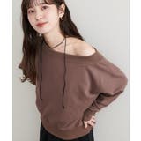 【natural couture】オフショルにもなる2way裏毛プルオーバー | NICE CLAUP / OLIVE des OLIVE OUTLET | 詳細画像24