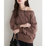 【natural couture】オフショルにもなる2way裏毛プルオーバー | NICE CLAUP / OLIVE des OLIVE OUTLET | 詳細画像25