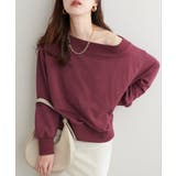 【natural couture】オフショルにもなる2way裏毛プルオーバー | NICE CLAUP / OLIVE des OLIVE OUTLET | 詳細画像27