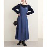 【natural couture】アソートデニムキャミワンピース | NICE CLAUP / OLIVE des OLIVE　OUTLET | 詳細画像8 