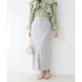 osono×ako Wジップカットポンチナロースカート | NICE CLAUP / OLIVE des OLIVE OUTLET | 詳細画像19