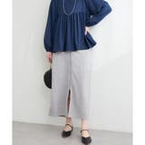 osono×ako Wジップカットポンチナロースカート | NICE CLAUP / OLIVE des OLIVE OUTLET | 詳細画像23
