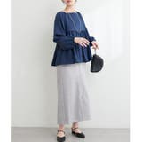 osono×ako Wジップカットポンチナロースカート | NICE CLAUP / OLIVE des OLIVE OUTLET | 詳細画像26