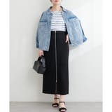 osono×ako Wジップカットポンチナロースカート | NICE CLAUP / OLIVE des OLIVE OUTLET | 詳細画像34