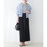 osono×ako Wジップカットポンチナロースカート | NICE CLAUP / OLIVE des OLIVE OUTLET | 詳細画像32