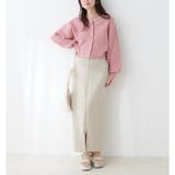 osono×ako Wジップカットポンチナロースカート | NICE CLAUP / OLIVE des OLIVE OUTLET | 詳細画像9