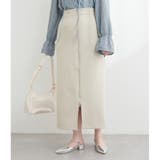 osono×ako Wジップカットポンチナロースカート | NICE CLAUP / OLIVE des OLIVE OUTLET | 詳細画像4