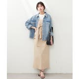 【natural couture】〈osono〉2WAYビスチェ付きスカート | NICE CLAUP / OLIVE des OLIVE OUTLET | 詳細画像7