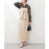 【natural couture】〈osono〉2WAYビスチェ付きスカート | NICE CLAUP / OLIVE des OLIVE OUTLET | 詳細画像14